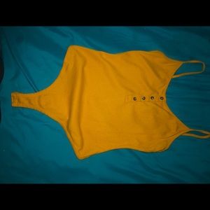 Yellow Bodysuit